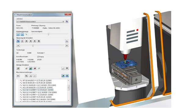 CAM simulace s pomocí hyperMILL® VIRTUAL Machining